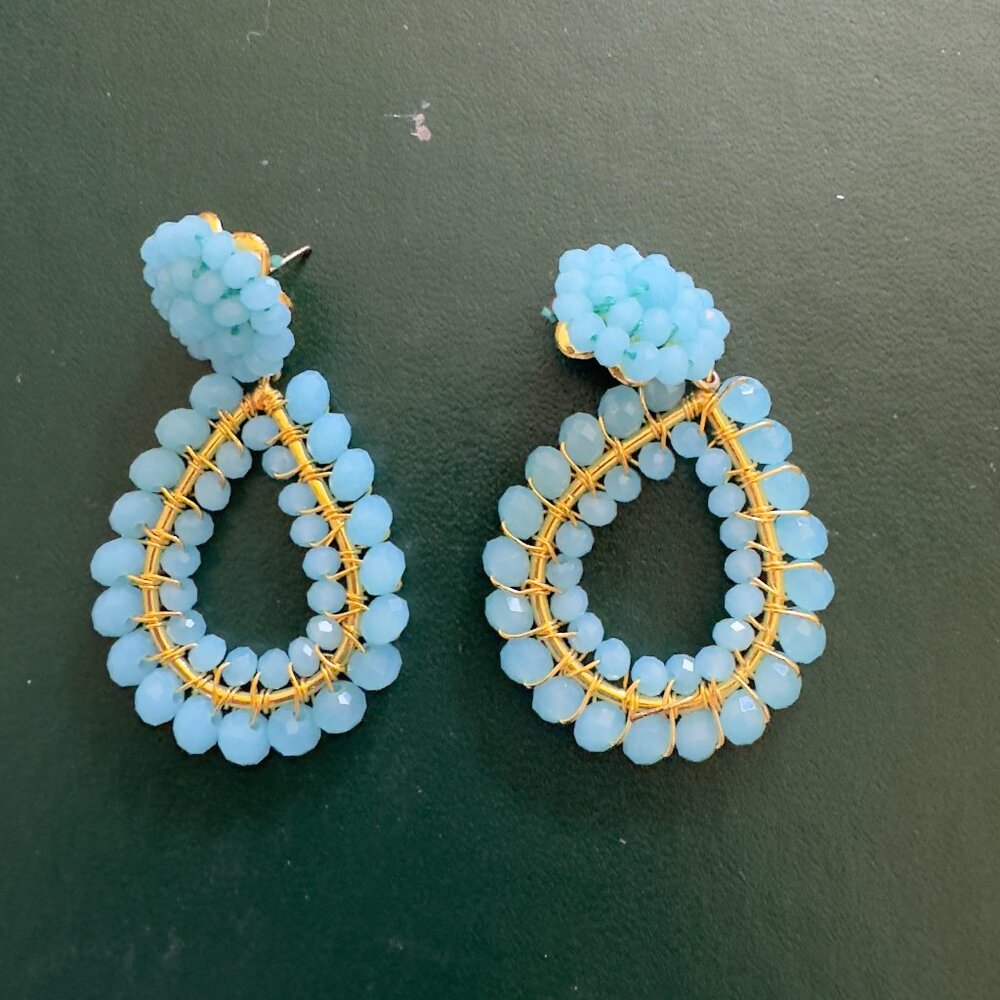 Blue Earrings